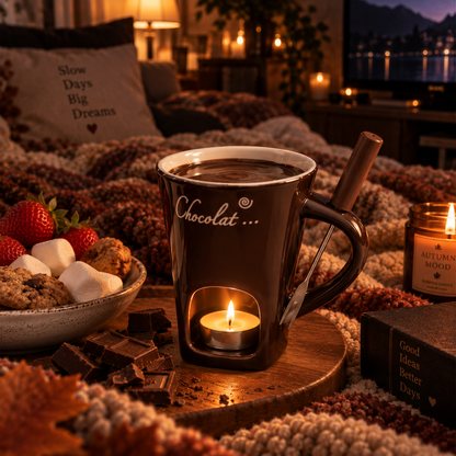 Mr. Choco™ Chocolate Fondue Mug