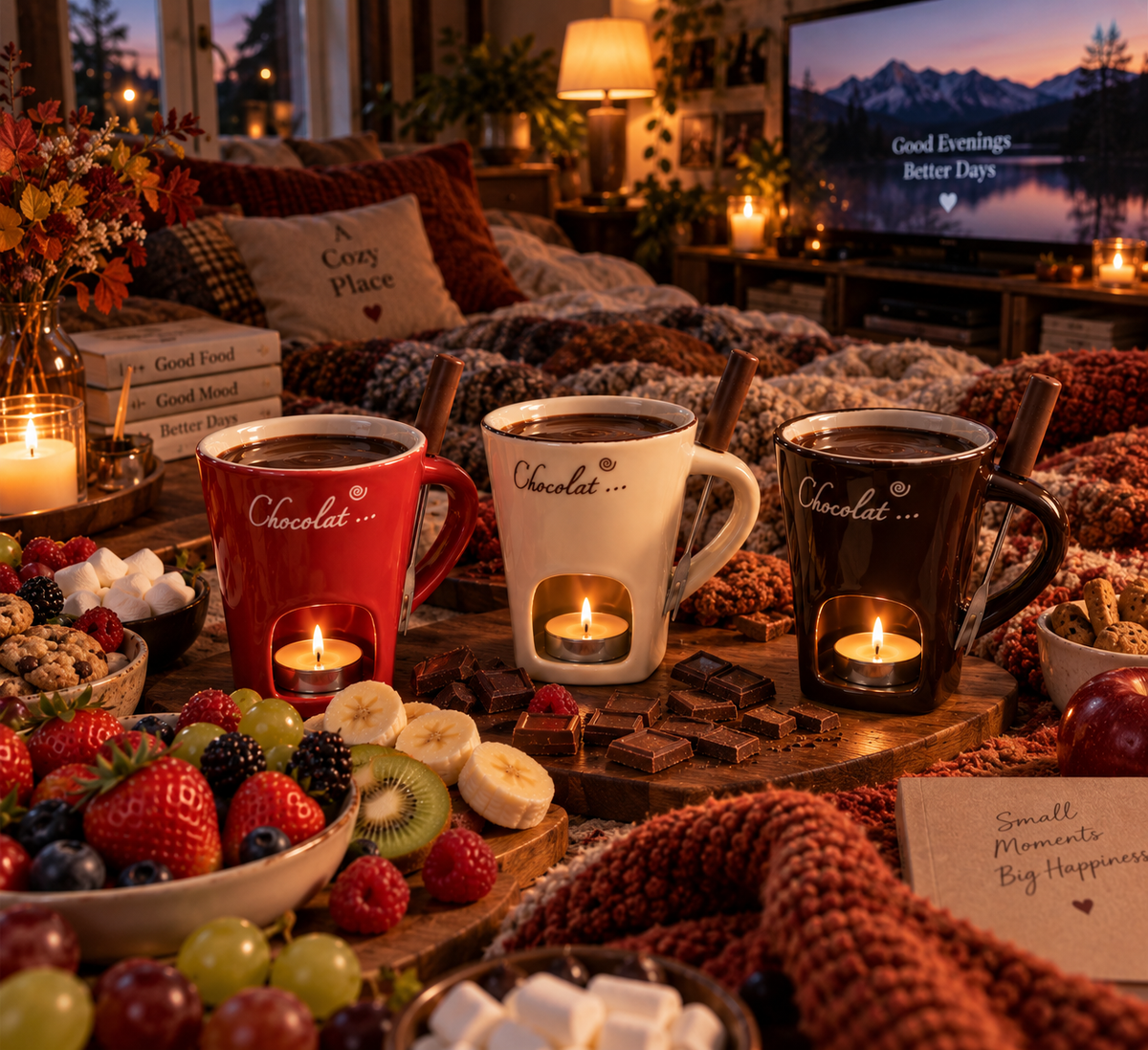 Mr. Choco™ Chocolate Fondue Mug